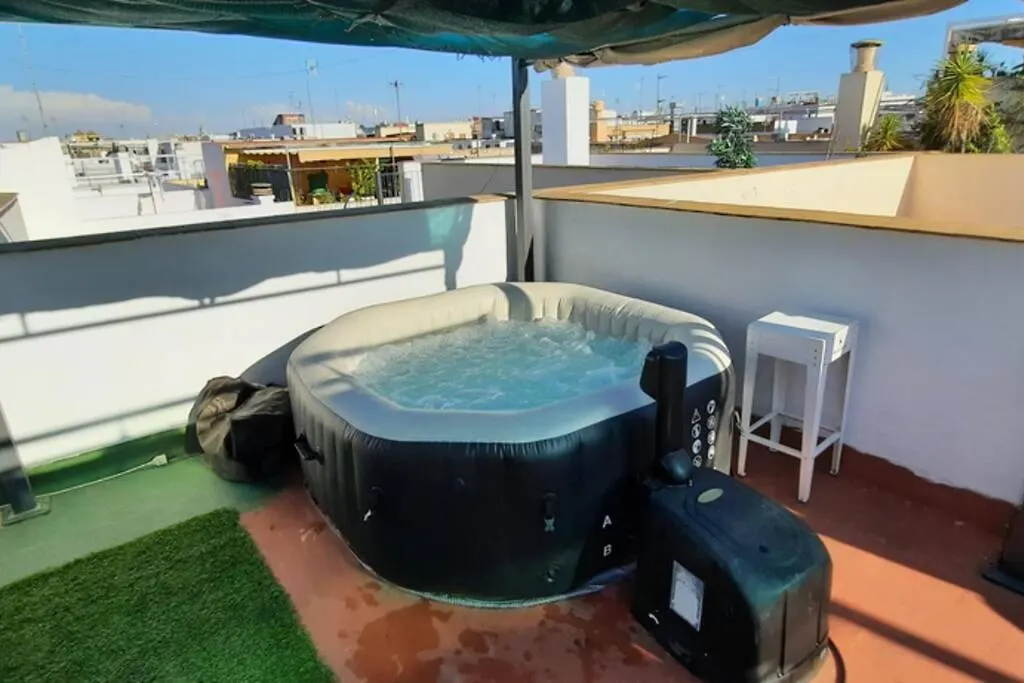 Triplex Penthouse - City Centre - Atico Con Jacuzzi Y Terraza Privados Seville