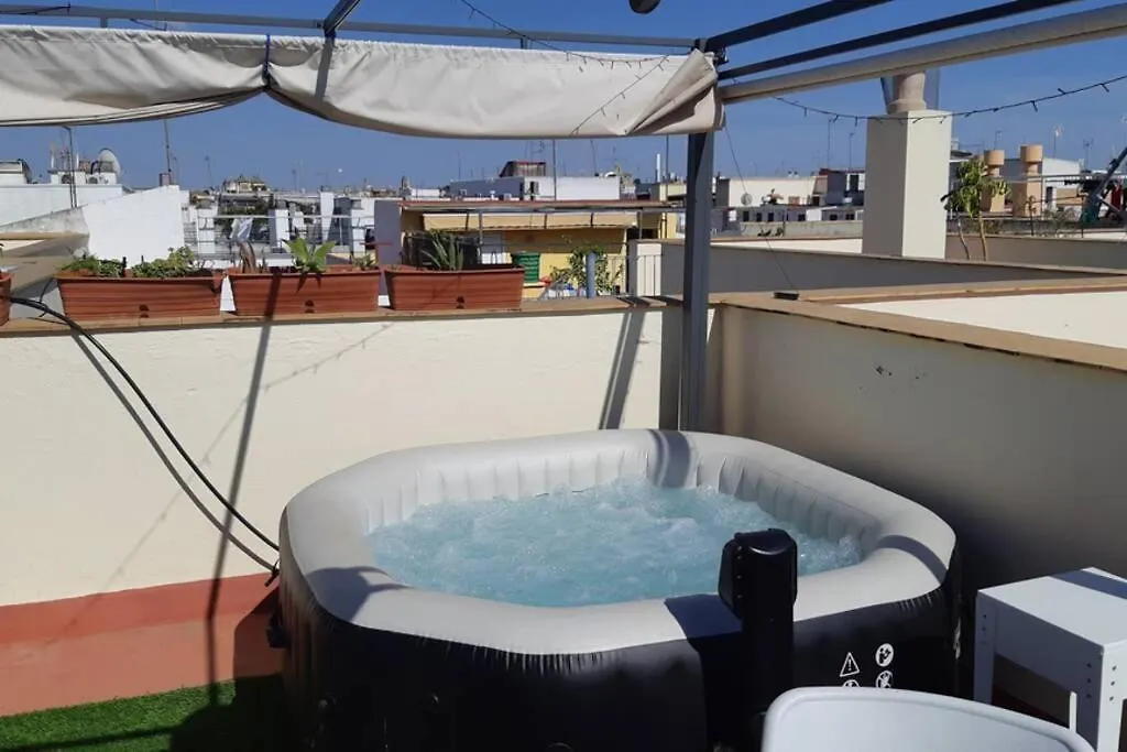 Triplex Penthouse - City Centre - Atico Con Jacuzzi Y Terraza Privados Apartment Seville